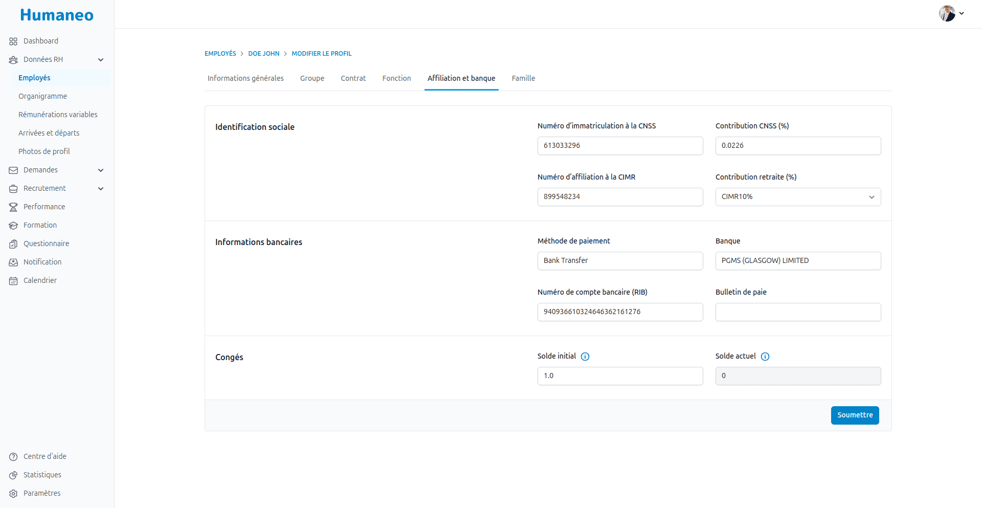 Affiliation et banque